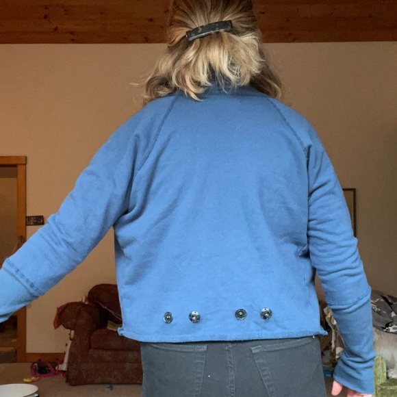 Clary Sage Organic Adaptable Cardigan Sweater - Picture 10 of 12